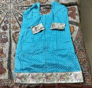 Beautiful Teal Kurta Set