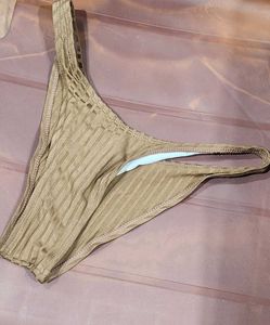 Ribbed Bikini Bottom