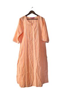 Elegant Peach Kurta