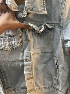 Washed Blue Denim Jacket
