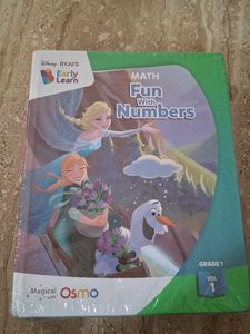Disney Math Book Grade 1(set of 3 books)