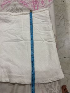 H&amp;M White Mini Skirt