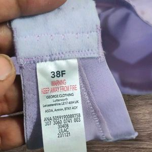 Comfortable Lavender Lace Bra