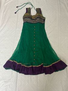 Combo Kurta Set Party (Green &amp; Purple)