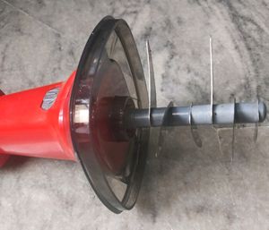 Quick And Easy Cut The Fruit And Vegetable  6 Blade Push Hand Chopper  (Red Colour)