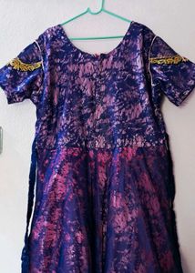 Blue &amp; Pink Party dress