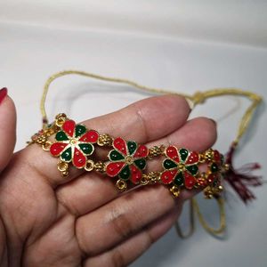 Floral Choker Necklace Set