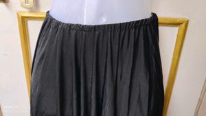 Elegant Black Ethnic Skirt