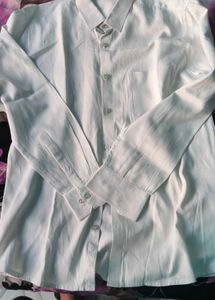 Classic White Men's Shirt