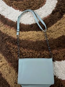 Baby Blue Crossbody Bag