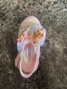 Sparkling Pink Baby slippers