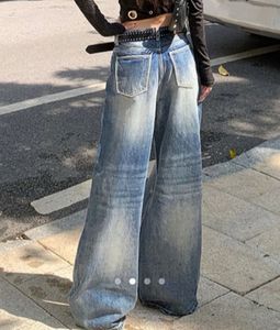 Savana Vintage Wash Wide Leg Jeans