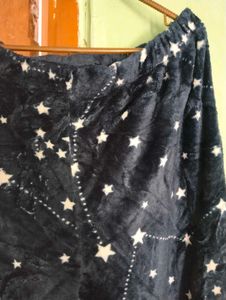 Length 37,Cozy Starry Night Pajama Pants