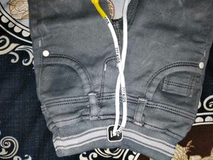 777 Kids Stylish Grey Jeans