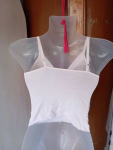 Pretty Pink Lace Trim Bralette