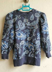 Paisley Print Top