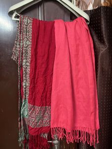 Combo Of 2 Warm And Stylish Shawls
