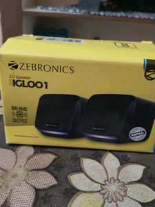 Zebronics 2.0 Speakers for laptop speaker purpose