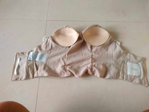 Beige Strapless Corset