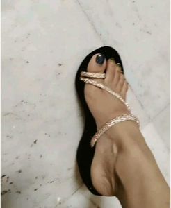 Sparkly Strap Sandals