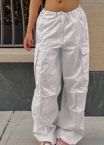 White Cargo Pants
