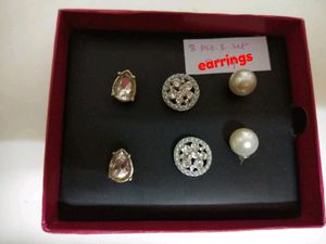 Brand New AVON 3 Sets Of Earrings