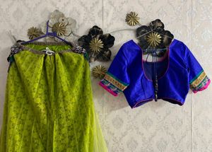 Vibrant Embroidered Lehenga Choli Set