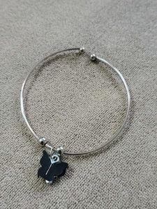 Butterfly Charm Bangle