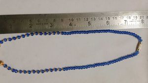 Elegant Blue Crystal Necklace