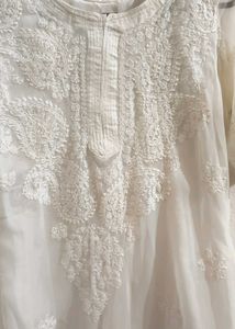 Elegant White Kurta
