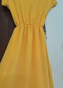 Midi Yellow Dress