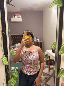 Floral Print Camisole Top