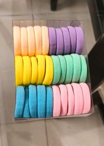 Colorful Hair Tie Set of 30 pcs in 6 colours