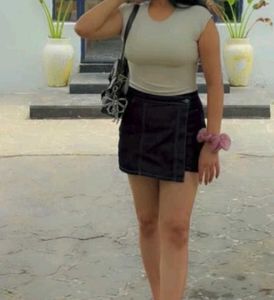 Denim Skort New