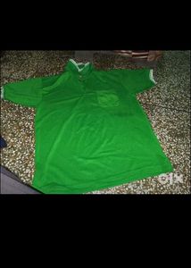 T Shirt Green Colour Boys And Girls