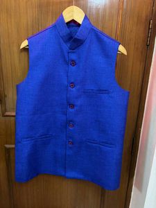 🆕Men's Blue Nehru Jacket
