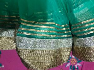 Emerald Green Anarkali Gown