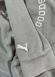 Light Grey "Authentic" Graphic Sweatshirt