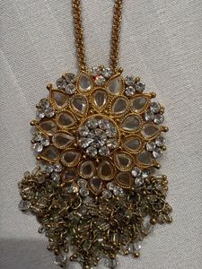 Stunning Maangtika with Crystals