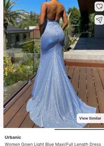 brand new(urbanic)Sparkling Blue Mermaid Gown