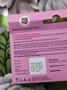 MyGlamm POPxo Makeup Collection -Mini Nail Kit-Dre