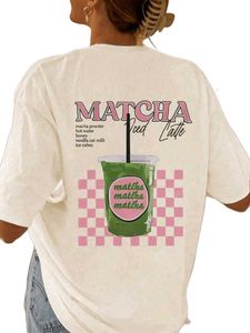 Creamy Matcha Latte Graphic Tee