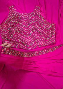 Ready to wear saree  💗 party lehenga