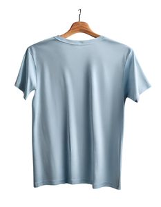 💥New Men's Premium Cotton Light Blue T-shirt