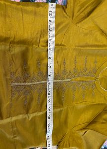W Raw Silk Kurta