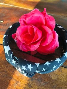 Star Print Knotted Headband