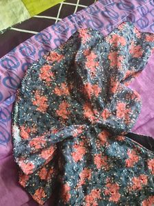 Floral Print Kurta