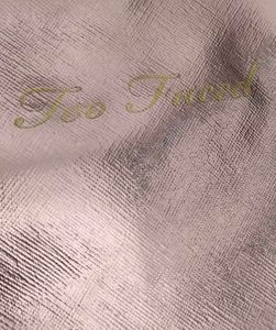 Too Faced Pink Shimmer Pouch ❤️