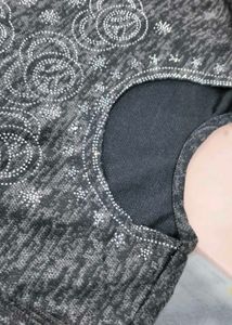Woolen Elegant Grey Kurta Set with Dupatta