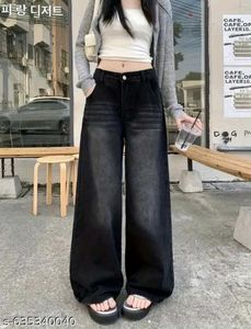 🖤 H&M Black Baggy Jeans